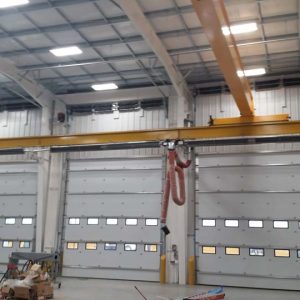 commercial steel wall paneling installation